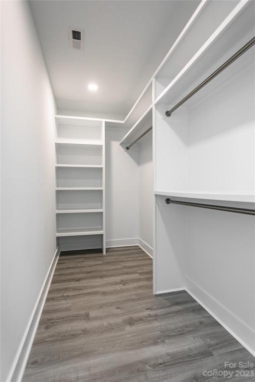 Primary walk-in closet