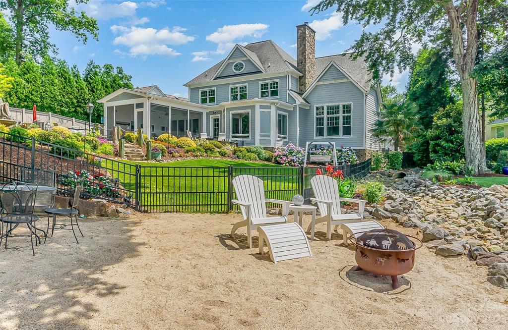 A sandy beach for launching your kayak or paddleboard or to enjoy a bonfire!