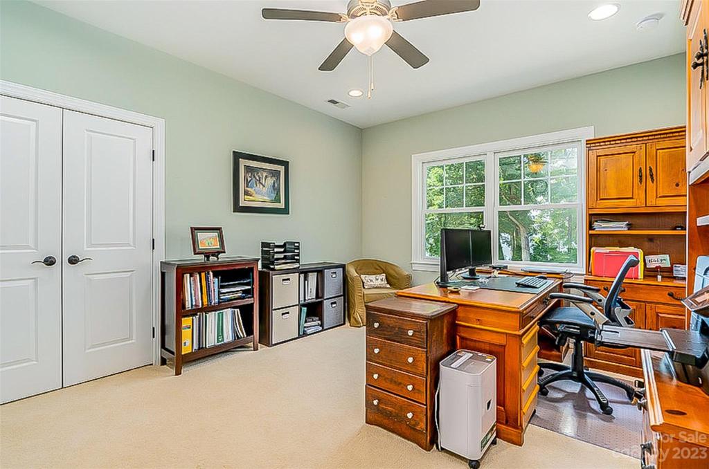 Lake View Bedroom on Second Floor currently an office!