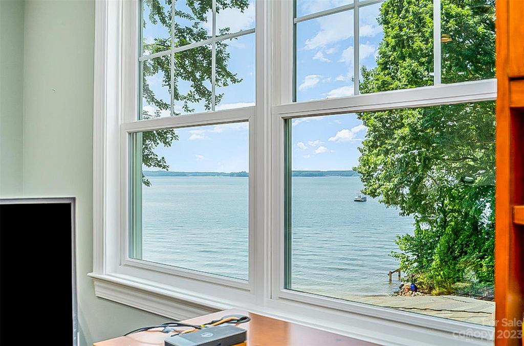 View from one of the Lake View Bedrooms on the second floor!