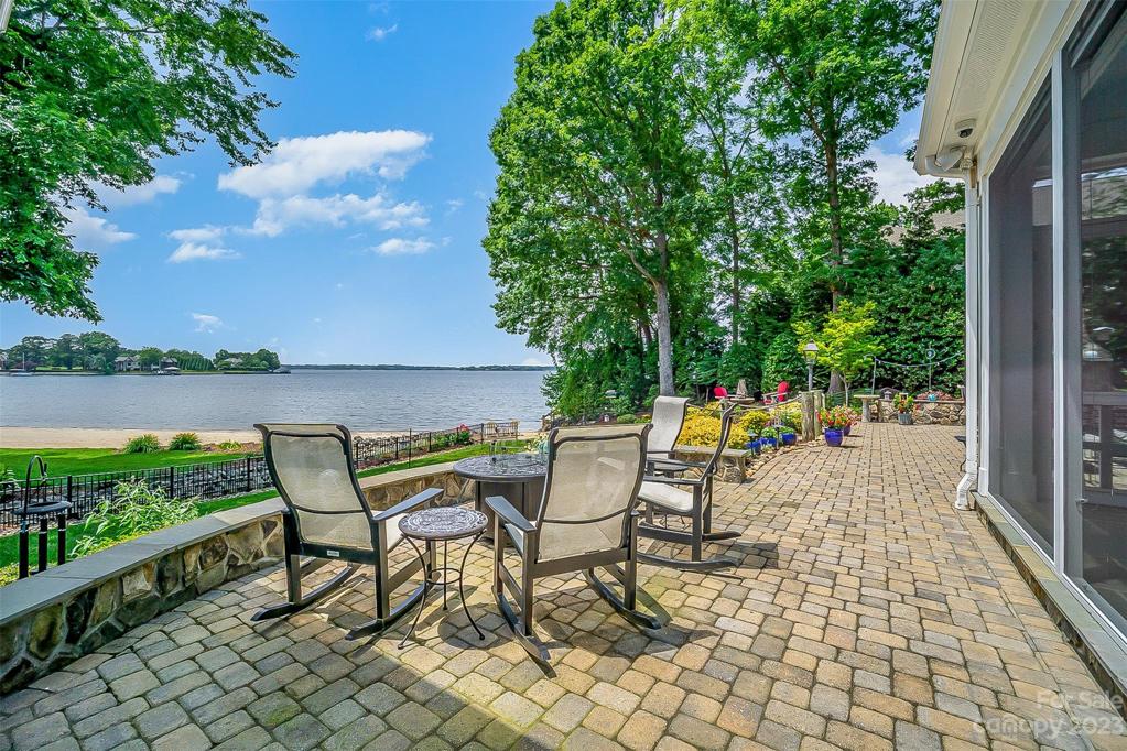 Quiet conversation area on the large patio!
