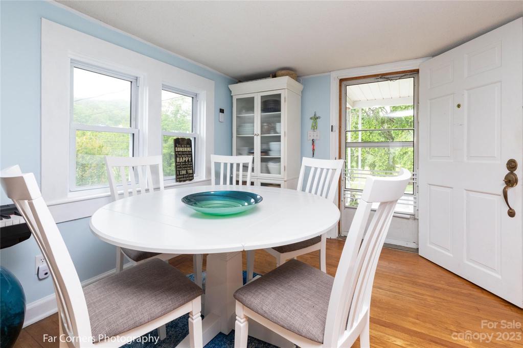 Apartment dining area