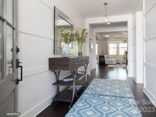 Beautiful entry foyer