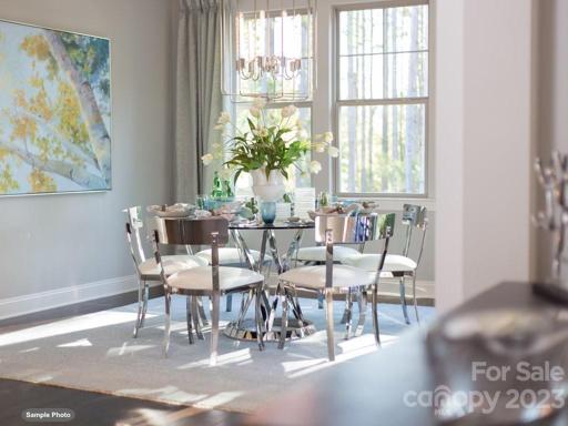 Lovely light filled dinning