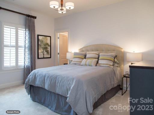 Sweet dreams in this cozy bedroom