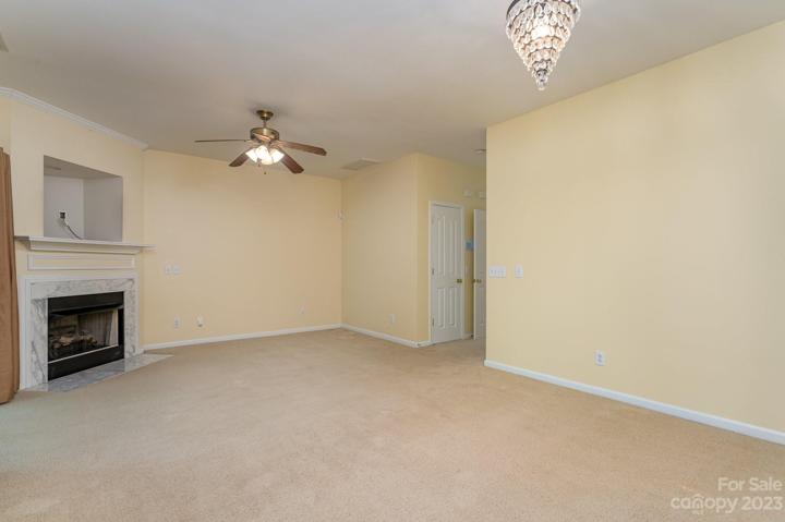 View back toward entry hall