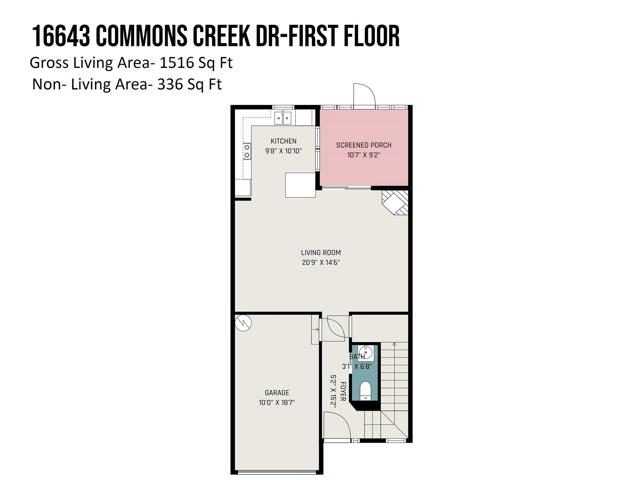 Main floor layout