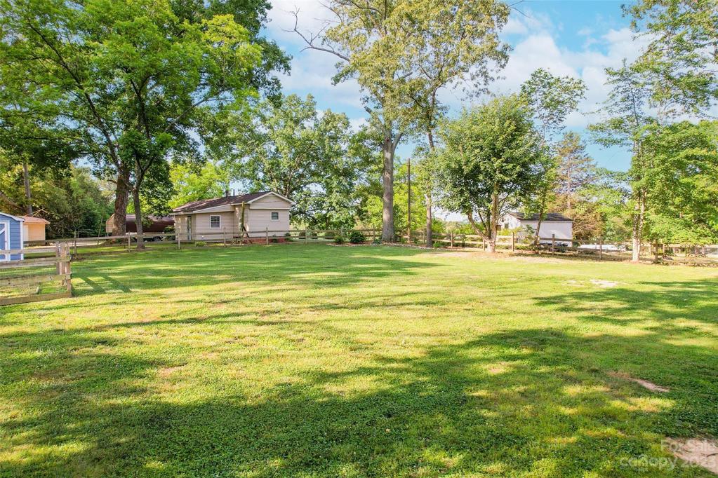 Large Fenced Backyard