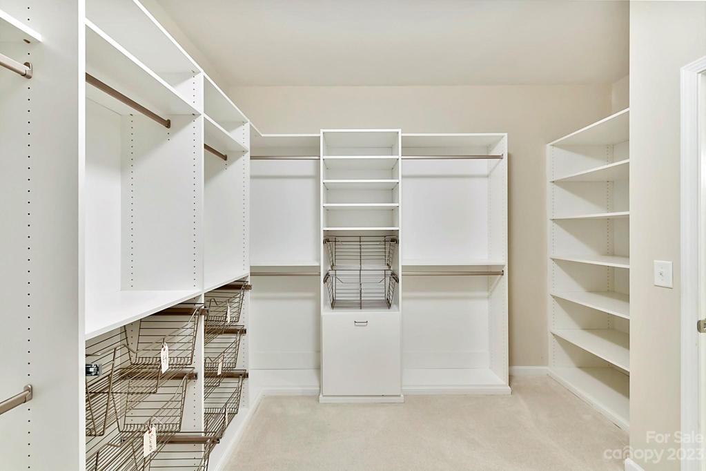 Closet System in Primary Closet