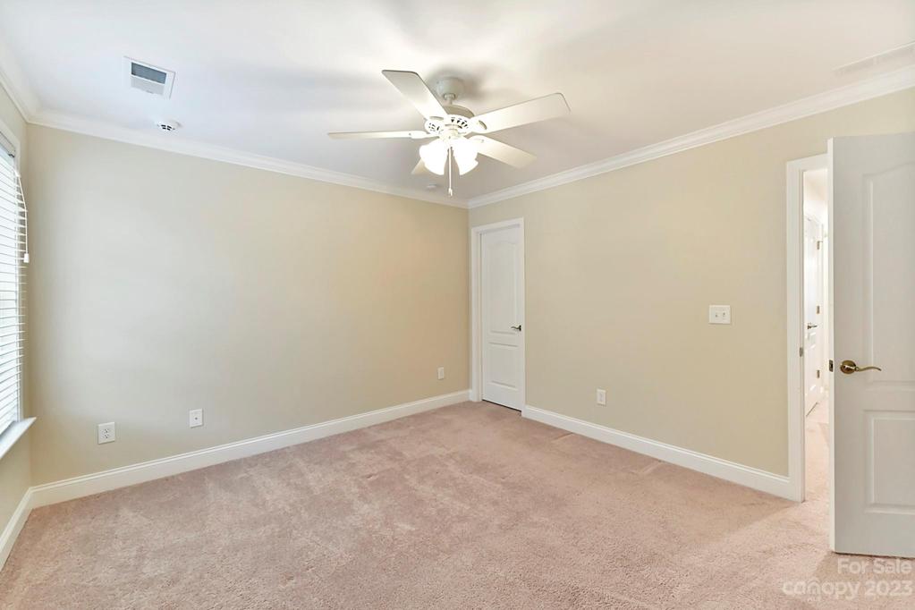 Upper Level Bedroom 3 has Walk in Closet with Closet System