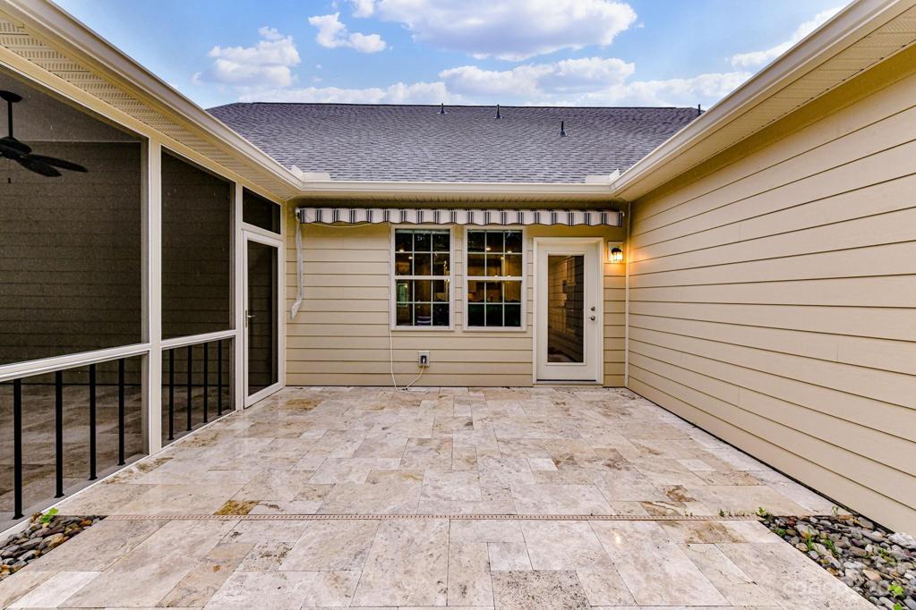Retractable Awning for this Patio Area