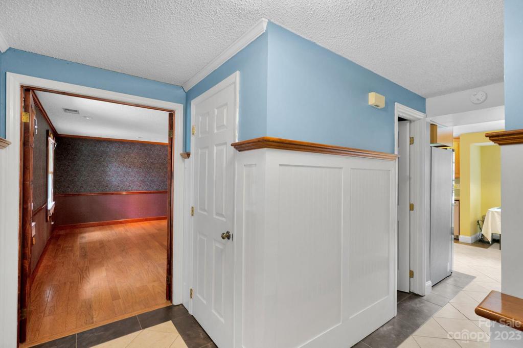 Living room from entrance foyer