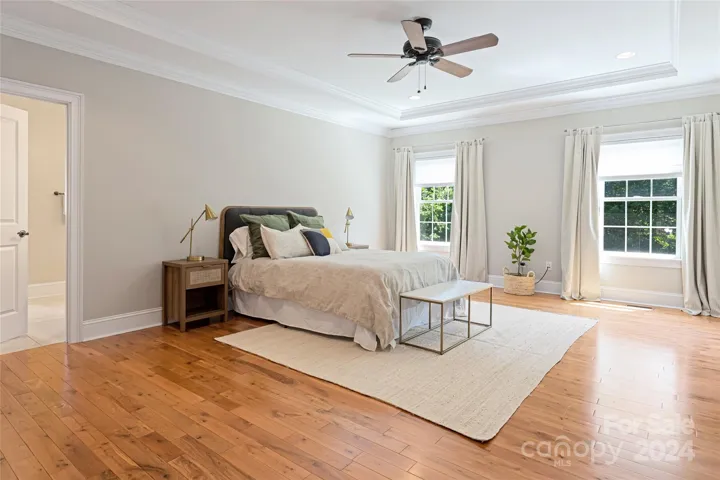 Spacious Primary suite on the main level