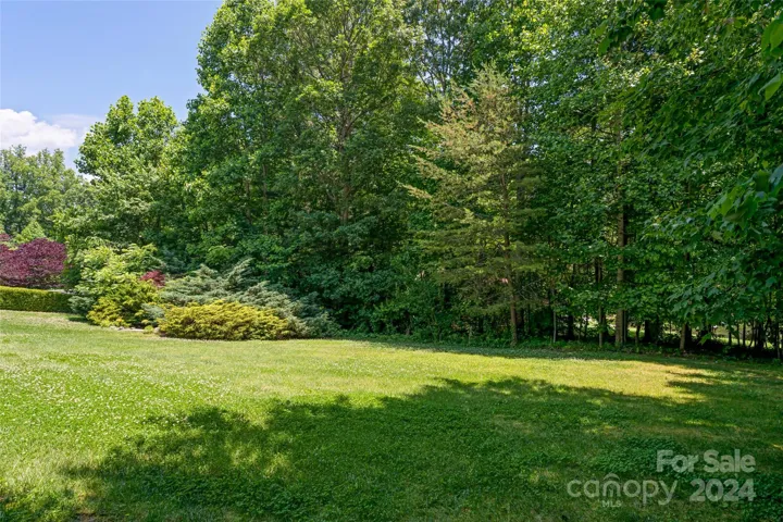 Private level back yard with plenty of room for all outdoor activities