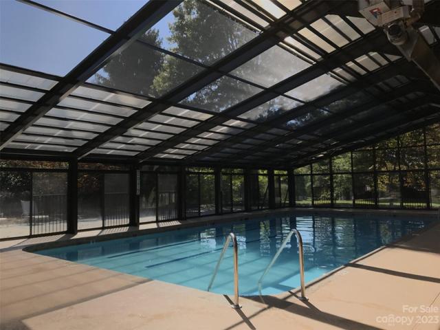 The community pool is year-round and heated!