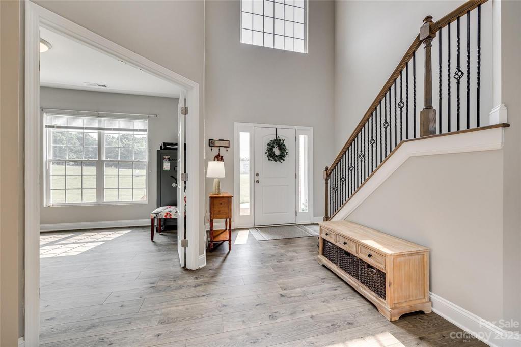 2 story grand foyer