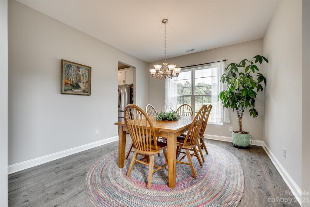 Dedicated dining room