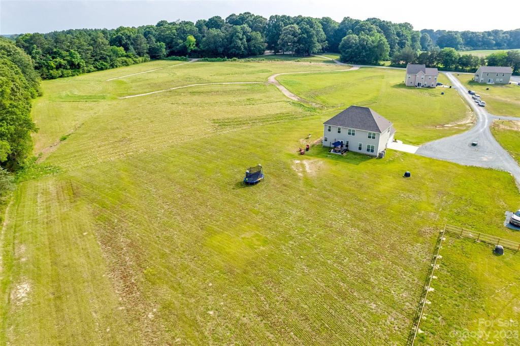 A slice of the country in a neighborhood setting