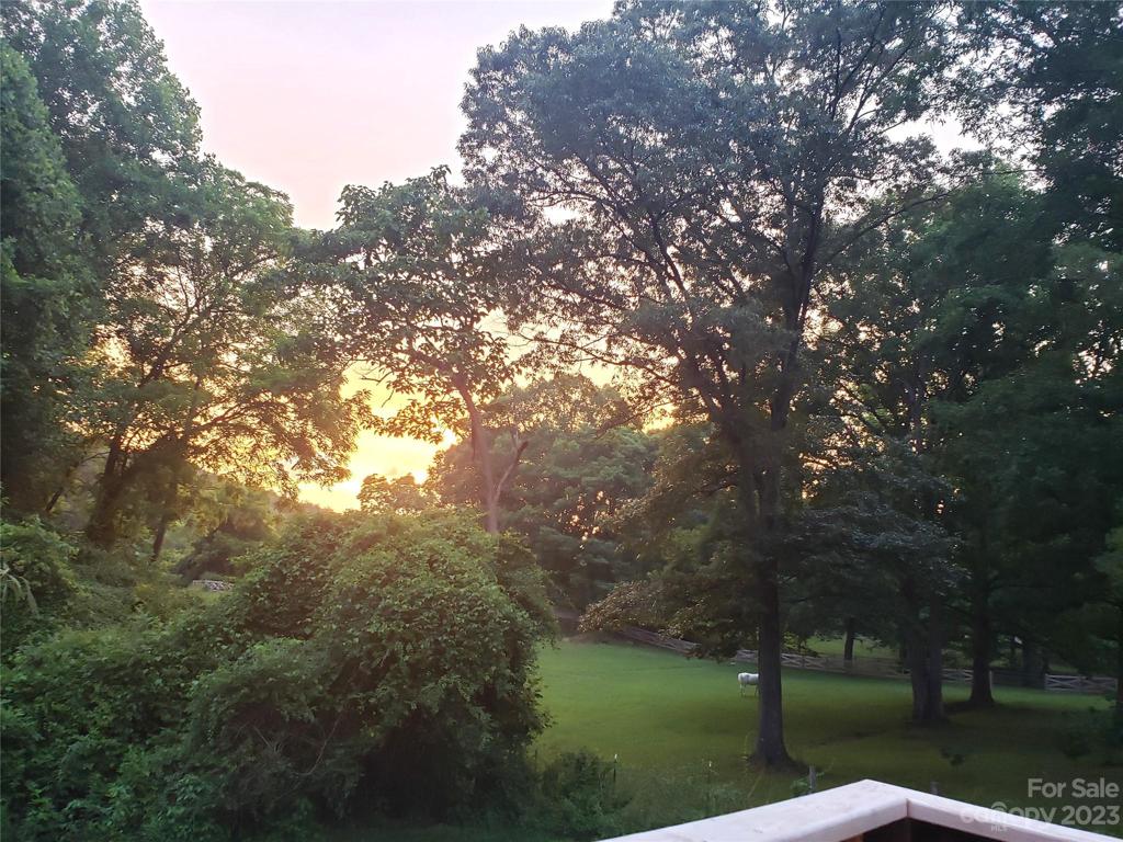 Amazing sunset from the deck