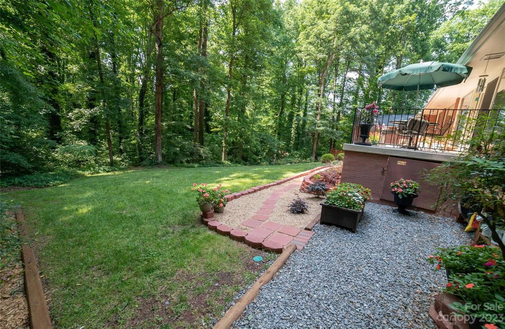 Private Backyard