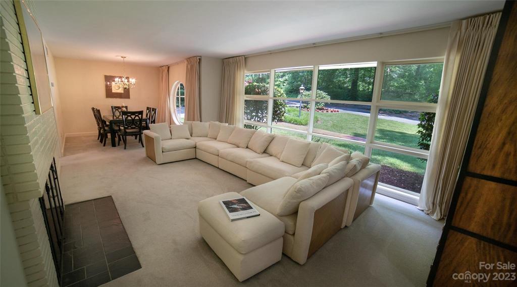 Living Room with Dining beyond