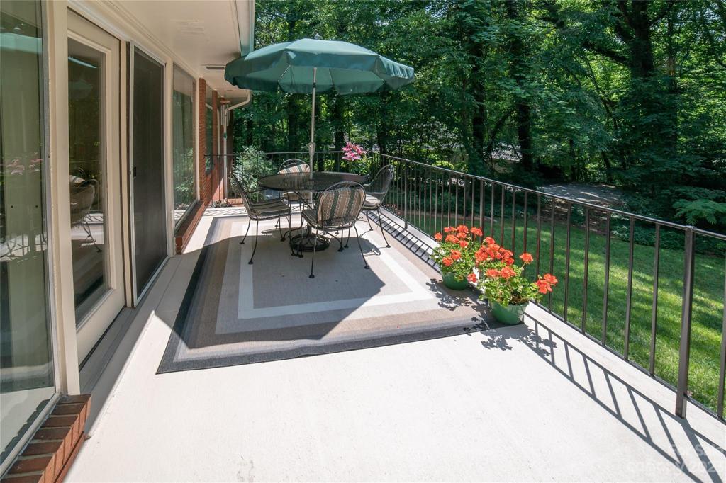 Patio off Den