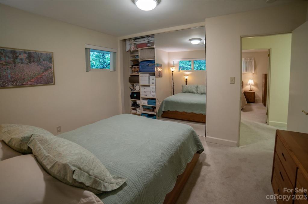 2nd Bedroom with mirrored closet & organizer system