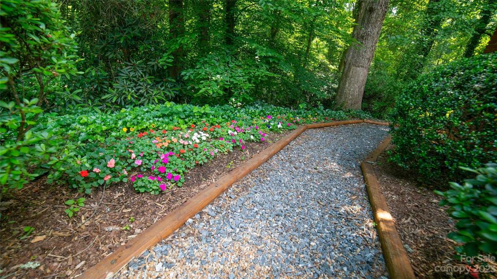 Walkway to backyard
