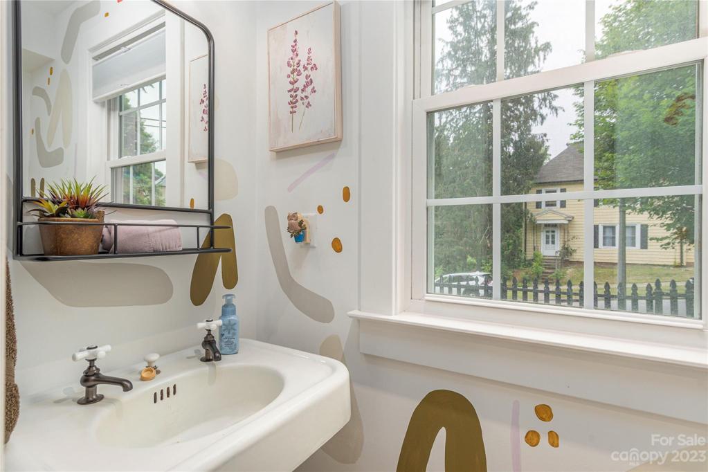 Half bath on main level