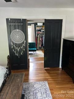 Primary bedroom to closet