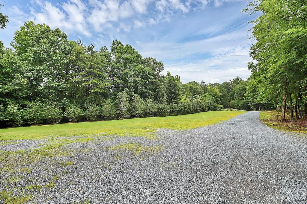 Long driveway
