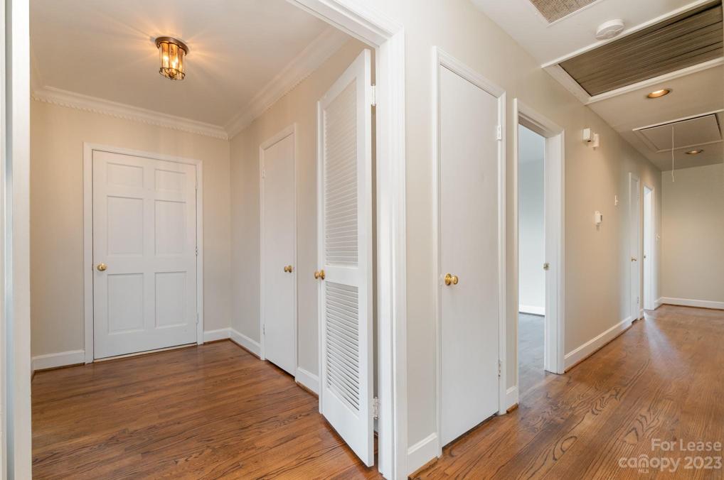 Front foyer, front door