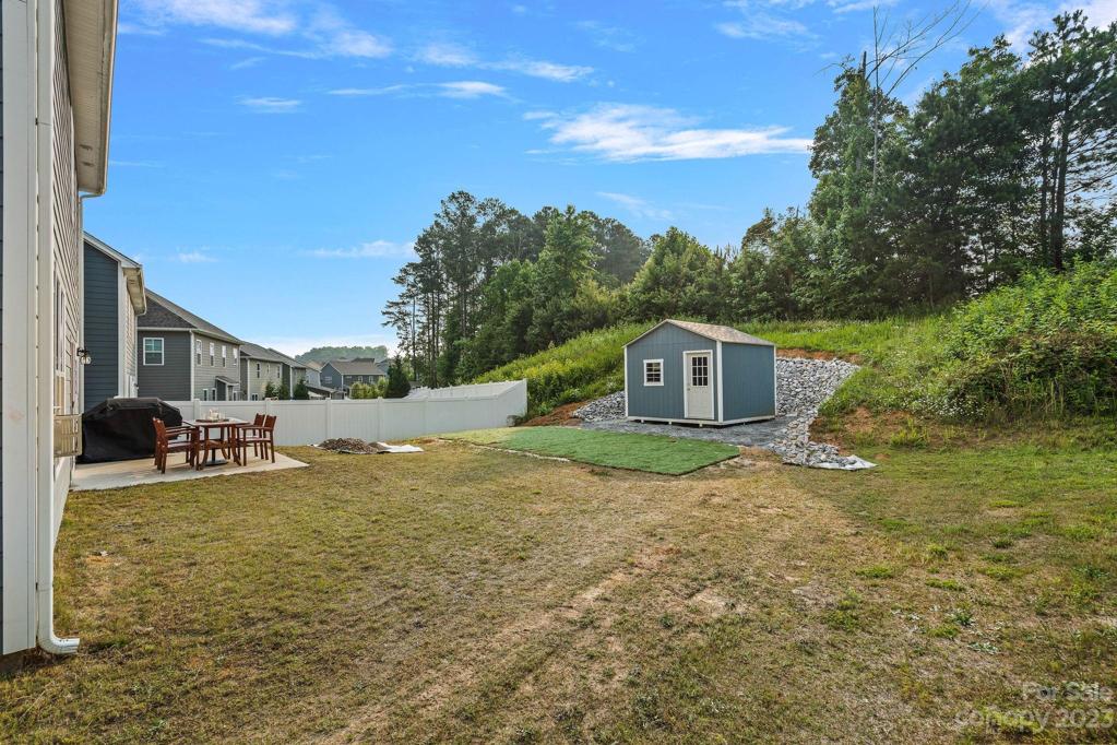 You'll love those beautiful Carolina mornings and evenings sitting in your new backyard.