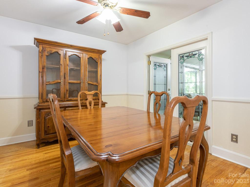 Formal Dining Room into Sunroom