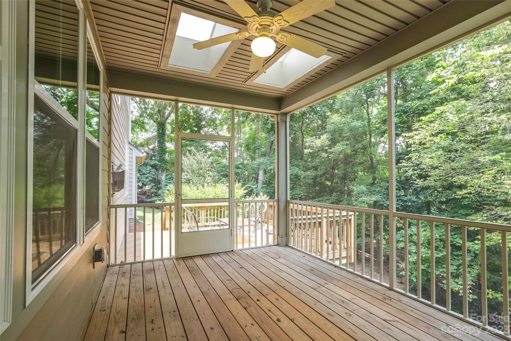 Screened porch