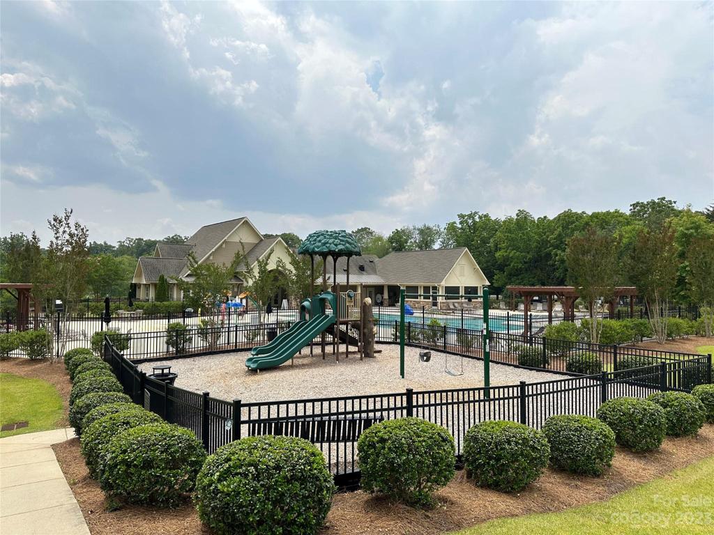 Community Playground and Pool