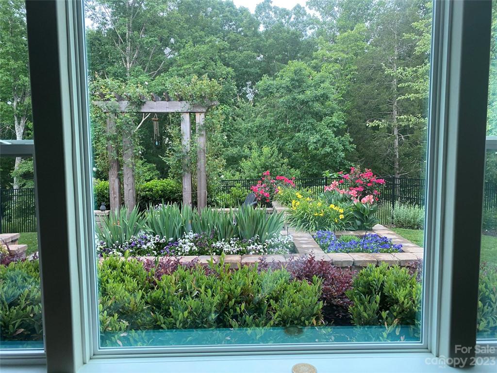 Garden View from Primary Bedroom
