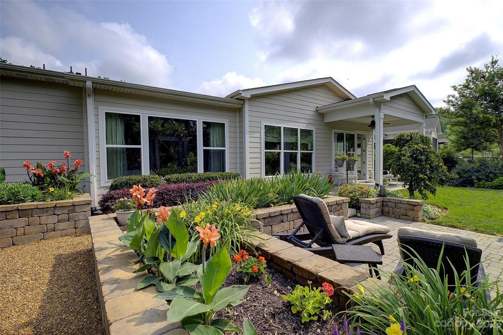 Backyard Hardscape Planters