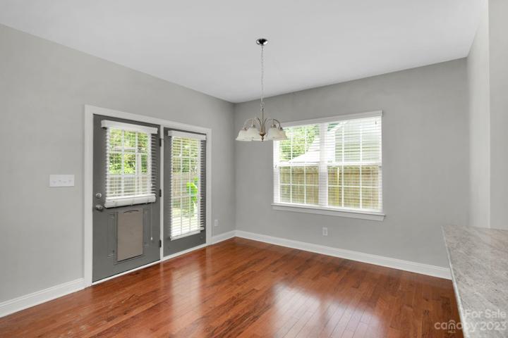 Dining area of great room/kitchen