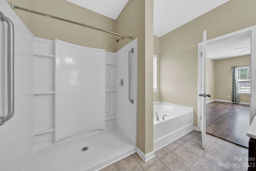 Owner suite bathroom