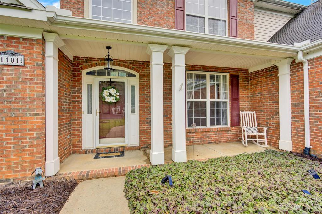 covered front porch