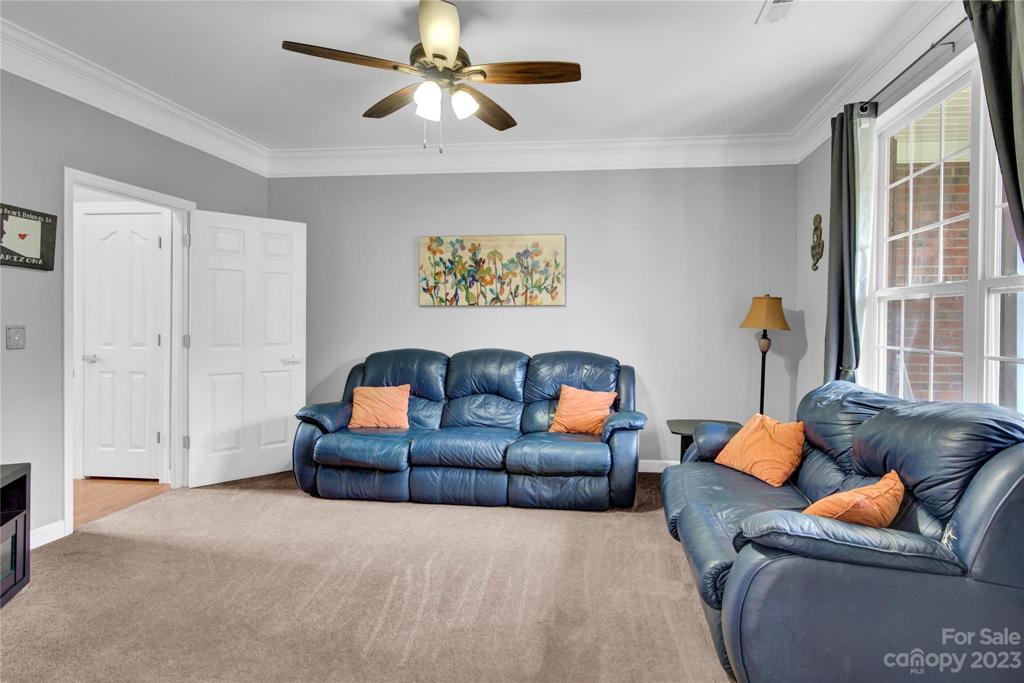 office/sitting room with grench doors