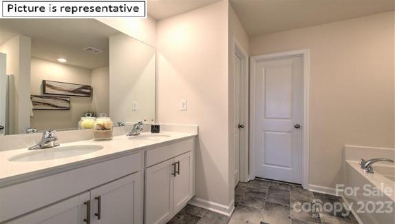 Master bathroom