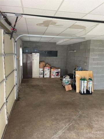 Outside entrance and storage lockers