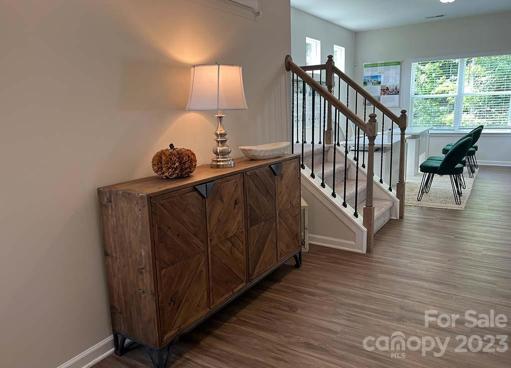 Entry Foyer into Family Room