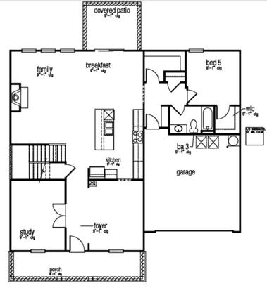 1st Floor Layout