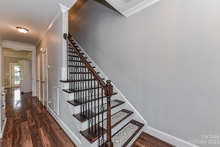 Staircase/front entrance