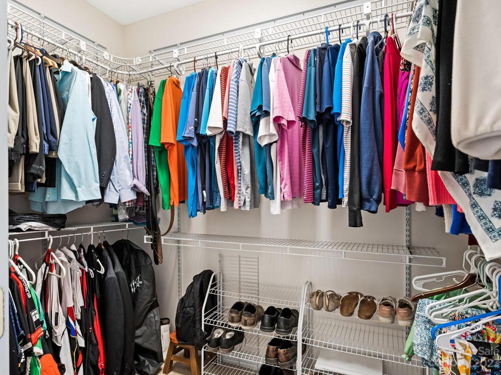 Walk-in Closet in Primary