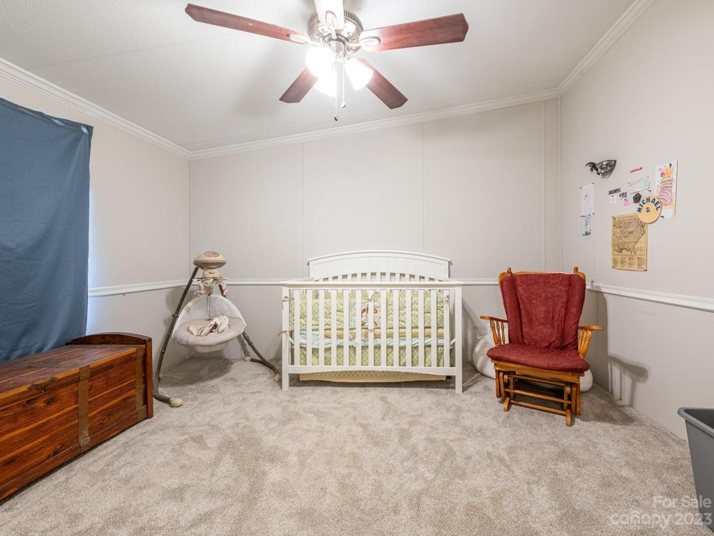Area off of primary bedroom perfect for nursery, home office, or workout space