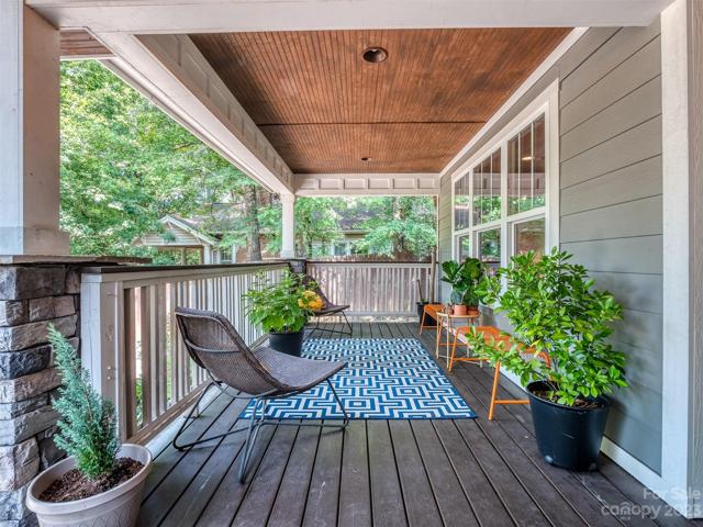 Huge Covered Rocking Chair Front Porch